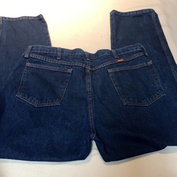 Rustler Mens Regular Fit Blue Jeans. Size 38x30 - Picture 3 of 5